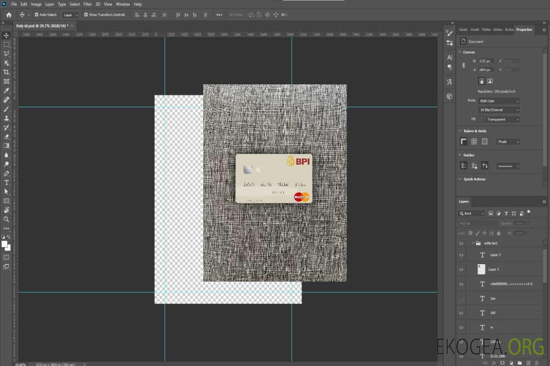 Philippines Banque des îles Philippines mastercard photolook recto template Philippines Banque des îles Philippines mastercard photolook recto template